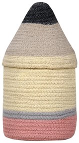 Текстилна детска кошница за играчки ø 13x30 cm Pencil Small – Lorena Canals