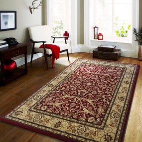 Качествен червен килим във винтидж стил Ширина: 160 см | Дължина: 220 см