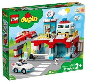 Конструктор LEGO DUPLO - Паркинг и автомивка - 10948