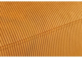 Кадифен ъглов диван в цвят жълта охра Enjoy – Bobochic Paris