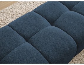 Тъмносиня шенилова табуретка Everest – Bobochic Paris