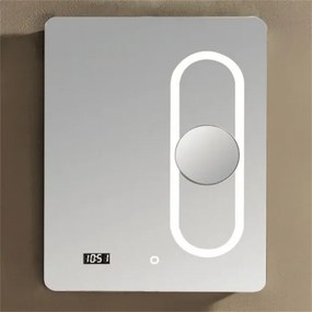 LED огледало за баня ICL 1715 NEW, Inter Ceramic, 60x80см