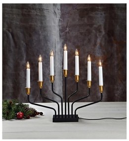 Черна коледна светлинна украса Brosa – Markslöjd