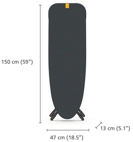 Дъска за гладене 135x45 cm Glide Max Plus – Joseph Joseph
