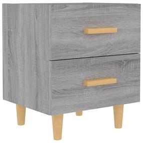 817287 vidaXL Нощно шкафчета, cив сонома, 40x35x47,5 см