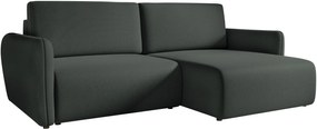Ъглов Диван Гоя Слим-Антрацит