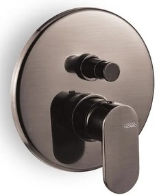 стена смесител за кран Slim Vicario Plus-Черен-четка