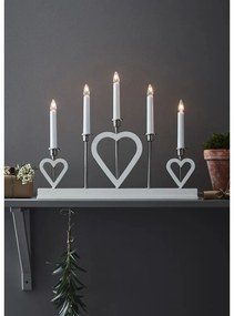 Бяла коледна светлинна украса Melissa – Markslöjd