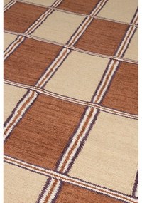 Теракотен памучен килим 200x300 cm Gambit – Dutchbone