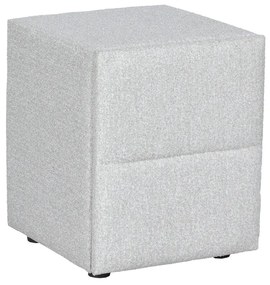 Нощно шкафче Sonata Comfort, Ляво, Сив