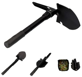 Сгъваема Лопата Bensontools 9,5 x 41,5 cm Стомана 440 g