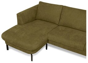 Ъглов диван в цвят горчица (ляв ъгъл) Gomero – Scandic