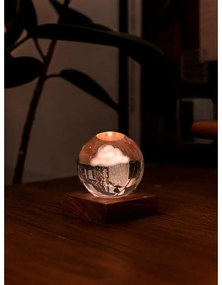 Тъмнокафява светлинна декорация с USB Amber – Gingko