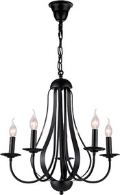 Висяща лампа Elmark Amanda 5Light-Black