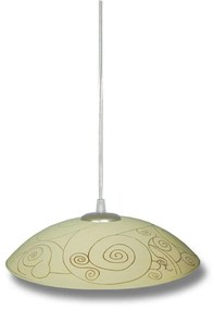 Пендел УИНД, ø400, екрю гланц, 1xE27