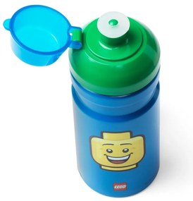 Комплект зелена и синя кутия за закуски и бутилка за пиене Iconic - LEGO®