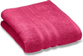 Тъмнорозови памучни хавлии и кърпи за баня в комплект 6 бр. от тери Zero Twist – Catherine Lansfield