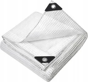 Прозрачен брезент 100 GSM, UV защита 3 % 4m x 4m