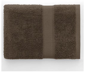 Тъмнокафява кърпа за баня Кафява, 70 x 140 cm Bamby - DecoKing