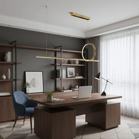 Лампа LED LHJ111-CP C BRUSH GOLD