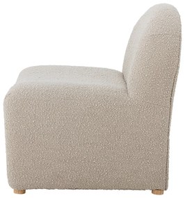 Кремаво кресло от прежда с примки от букле Neel – Bloomingville