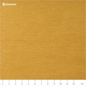 Жълта табуретка за крака Polly - White Label