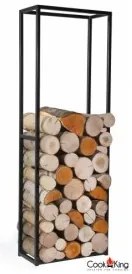 Cook King - Поставка за дърва модел CORNEL - 40x20x120cm