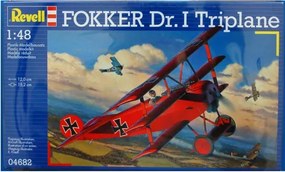 Revell - Сглобяем модел - Фокър Dr.I Триплейн