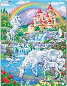 Larsen - Пъзел: Серия "Еднорог" – 15 части, среден