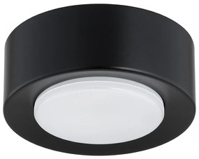 Argon 8905 - Таванно осветително тяло ELORA 1xGX53/7W/230V Ø 11 см черно