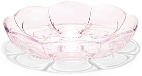 Светлорозови десертни стъклени чинии в комплект от 2 броя ø 16 см Lily - Holmegaard