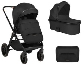 Комбинирана детска количка 2в1 Tiffany KIKKABOO - Black