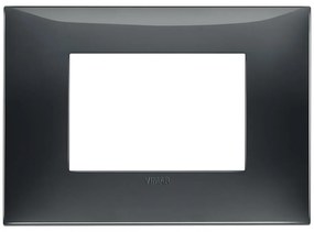 VIMAR 09673.03 Декоративна рамка технополимер, 3M, Сив гланц,  NEVE UP