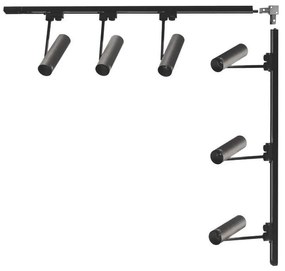 Zuma Line 3569 - Спот за релсова система LISA 6xGU10/35W/230V черен