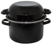 Тенджера за миди 24cm ЧЕРНА РЯ-(3017+3153/24 Moules)