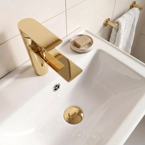 Шкаф за баня с мивка Rea DB85-50-1 Dark 50cm