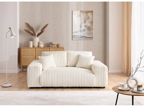 Кремав диван от рипсено кадифе 178 cm Justin – Ropez