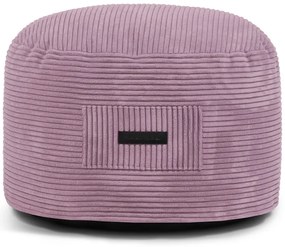 Лилава табуретка от рипсено кадифе Om 60 – SLOWDOWN