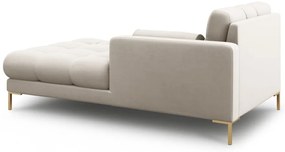 Бежов шезлонг (десен ъгъл) Bali – Cosmopolitan Design