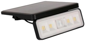 LED соларен прожектор с сензор 8W/3,7V 2000mAh IP54 черен