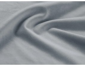 Светлосин кадифен разтегателен диван с място за съхранение 235 cm Kyoto – Cosmopolitan Design