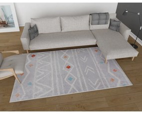 Светлосив миещ се килим 50x80 cm - Vitaus