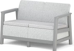 Светлосив градински диван Scandi Linea – Keter