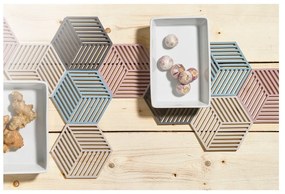 Силиконова подложка за тенджери 24x14 cm Hexagon - Zone