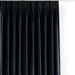 Черна затъмняваща завеса 140x250 cm Velto – Filumi