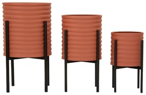 Метални покрития за кашпи в комплект от 3 бр. ø 36 cm Milly – Mauro Ferretti