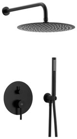 KFA Armatura 5039-501-81 - Душ к-кт със скрит кран MOZA матов черен