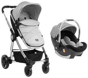 Бебешка количка 3в1 Allure KIKKABOO - Grey