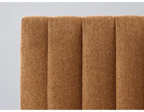 Двойно легло с решетка 160x200 cm в меден/естествен цвят Oceane - Bobochic Paris