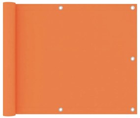 Sonata Балконски параван, оранжев, 75x400 см, плат оксфорд